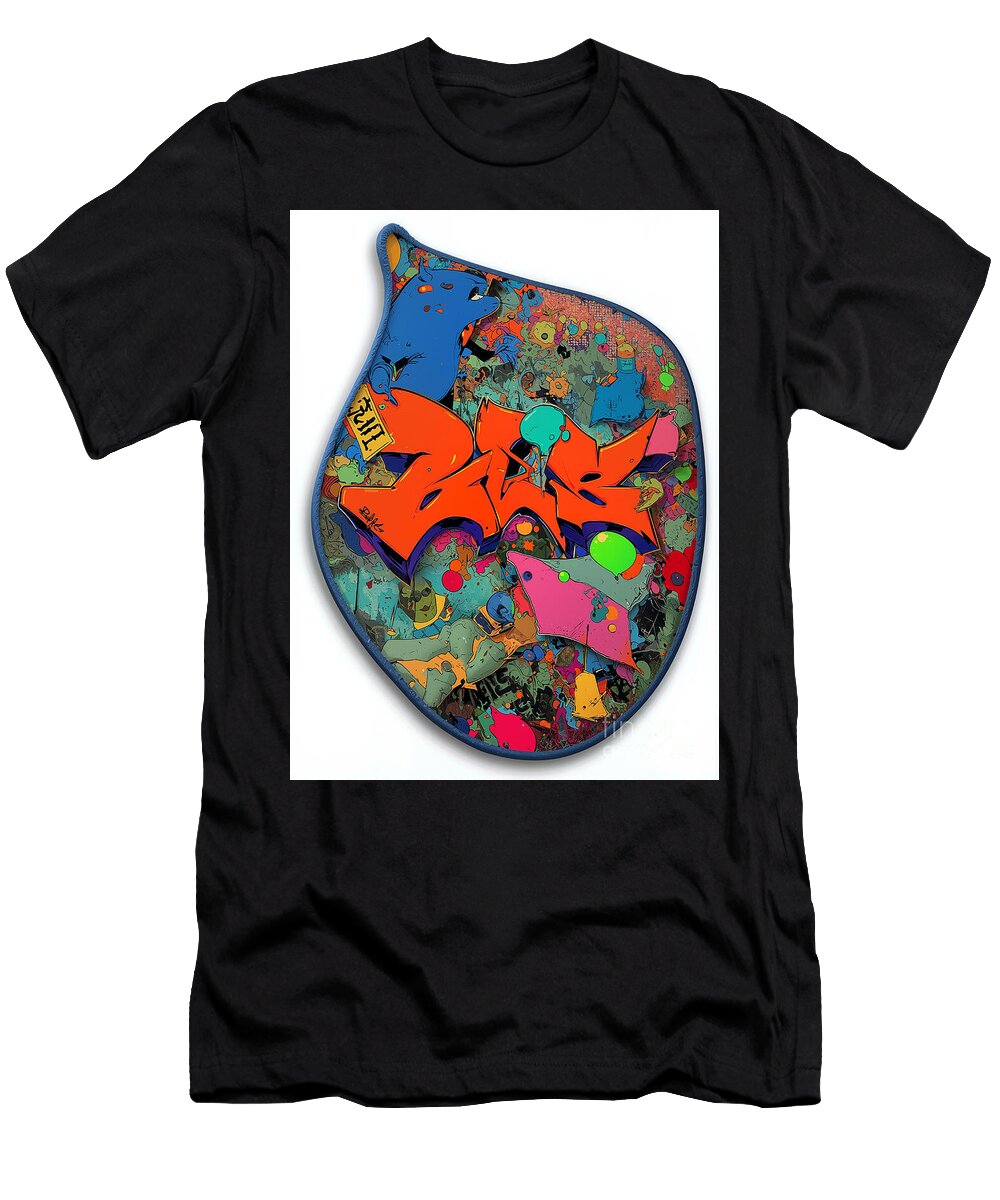 Colorful Urban Graffiti Art Grafititee S T-Shirt
