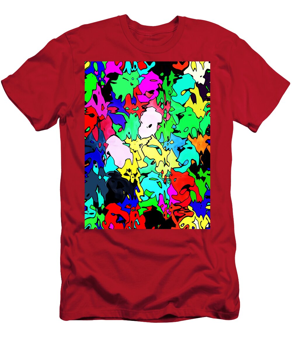 Colors and Toons Abstraction Irvlands Artfolio T-Shirt