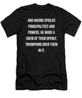 Colossians 2 15 Vidddie Publyshd T-Shirt