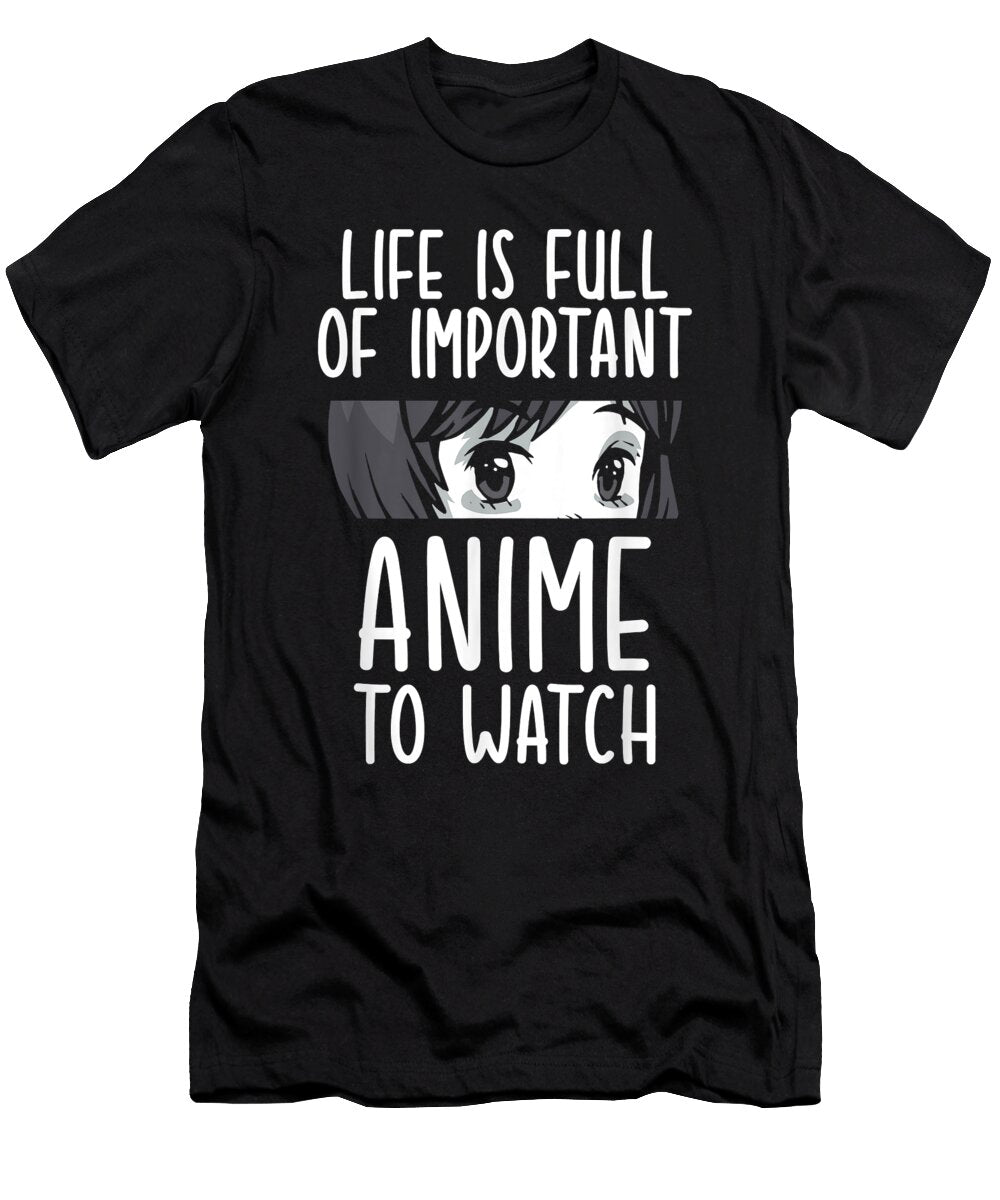 Comfortable Feeling Anime Kawaii for Women Teen Girls As Anime Lover Vintage Ezone Prints T-Shirt