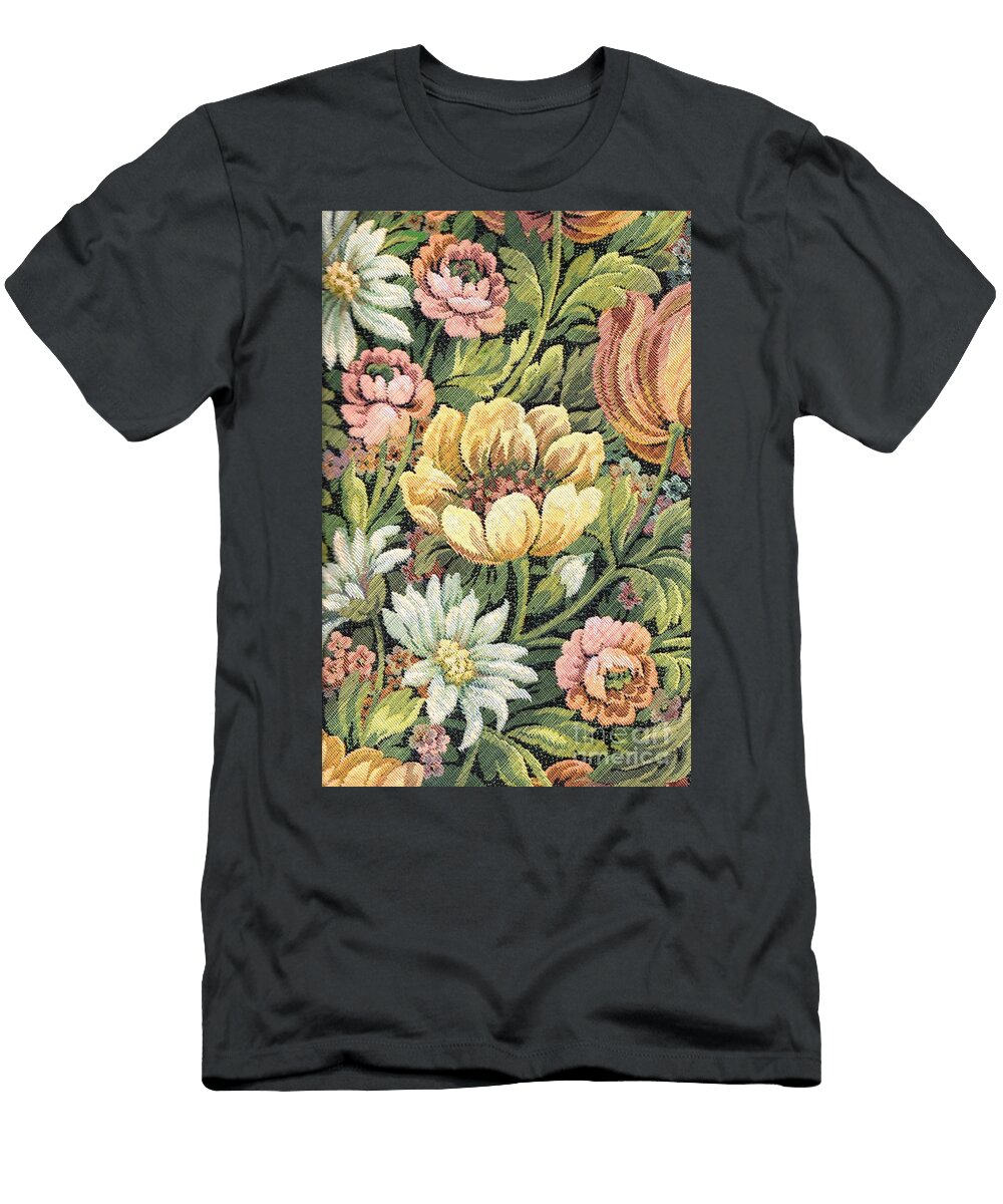 Comfy Vintage Abstract Floral Yonni H T-Shirt