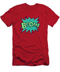 Comic Boom on Orange Delphimages Photo Creations T-Shirt