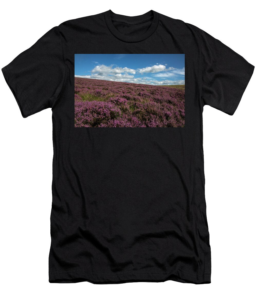Common Heather Ling in Flower Northumberland National Ann Steve Toon Natureplcom T-Shirt