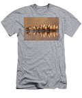 Common Waxbills At Water Zimanga Private Game Reserve Ann Steve Toon Natureplcom T-Shirt