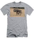 Common Wildebeest Suckling Calf Kgalagadi Transfrontier Ann Steve Toon Natureplcom T-Shirt