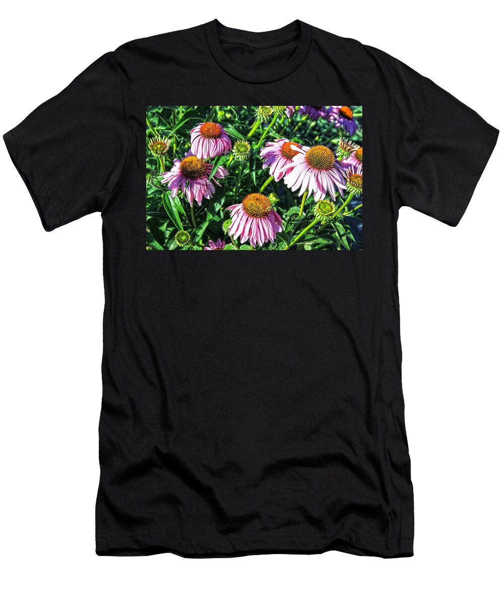 Coneflower Jungle Steve Mckinzie T-Shirt