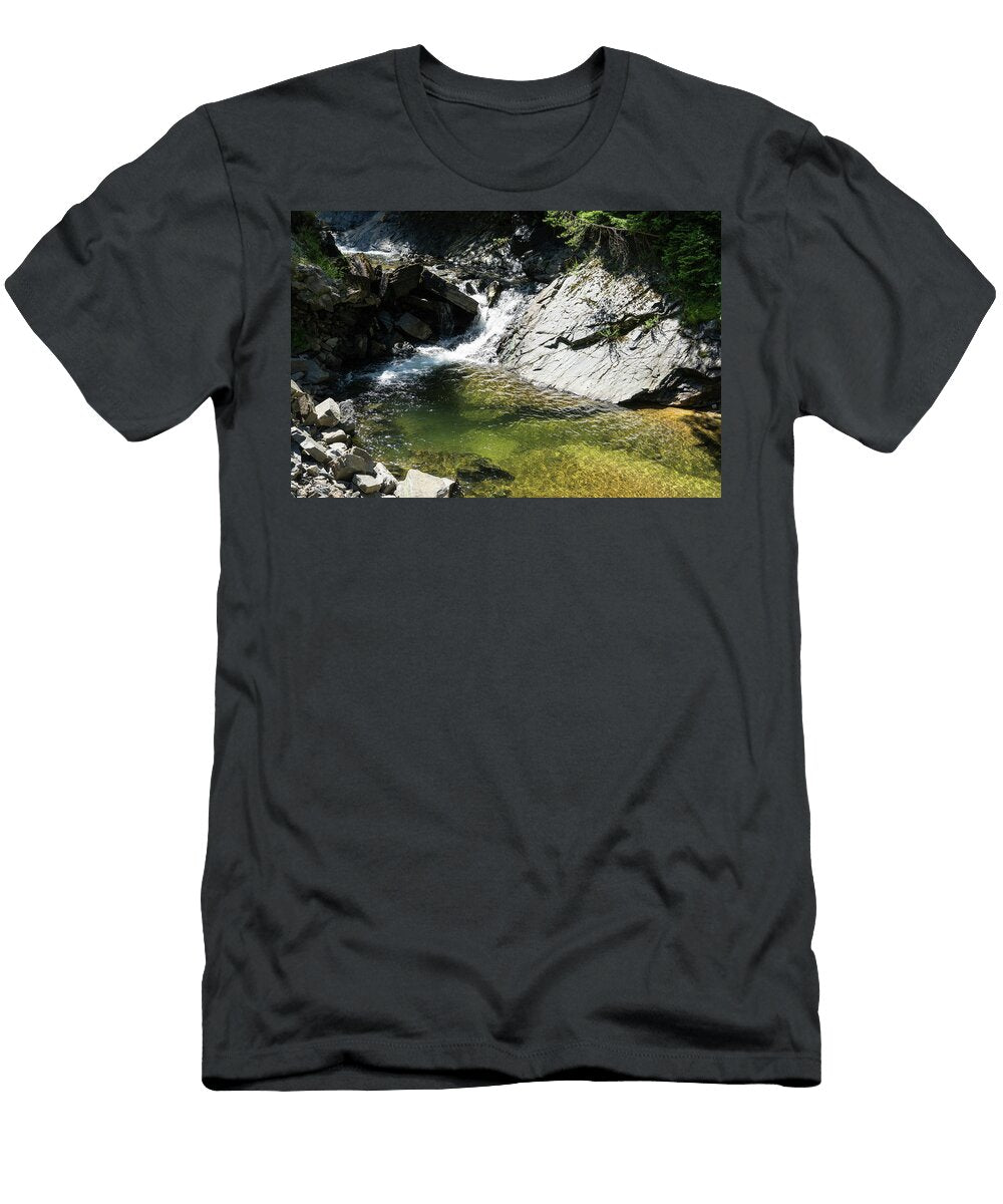 Cool and Refresh Crystal Clear Mountain Creek Ecotherapy Georgia Mizuleva T-Shirt