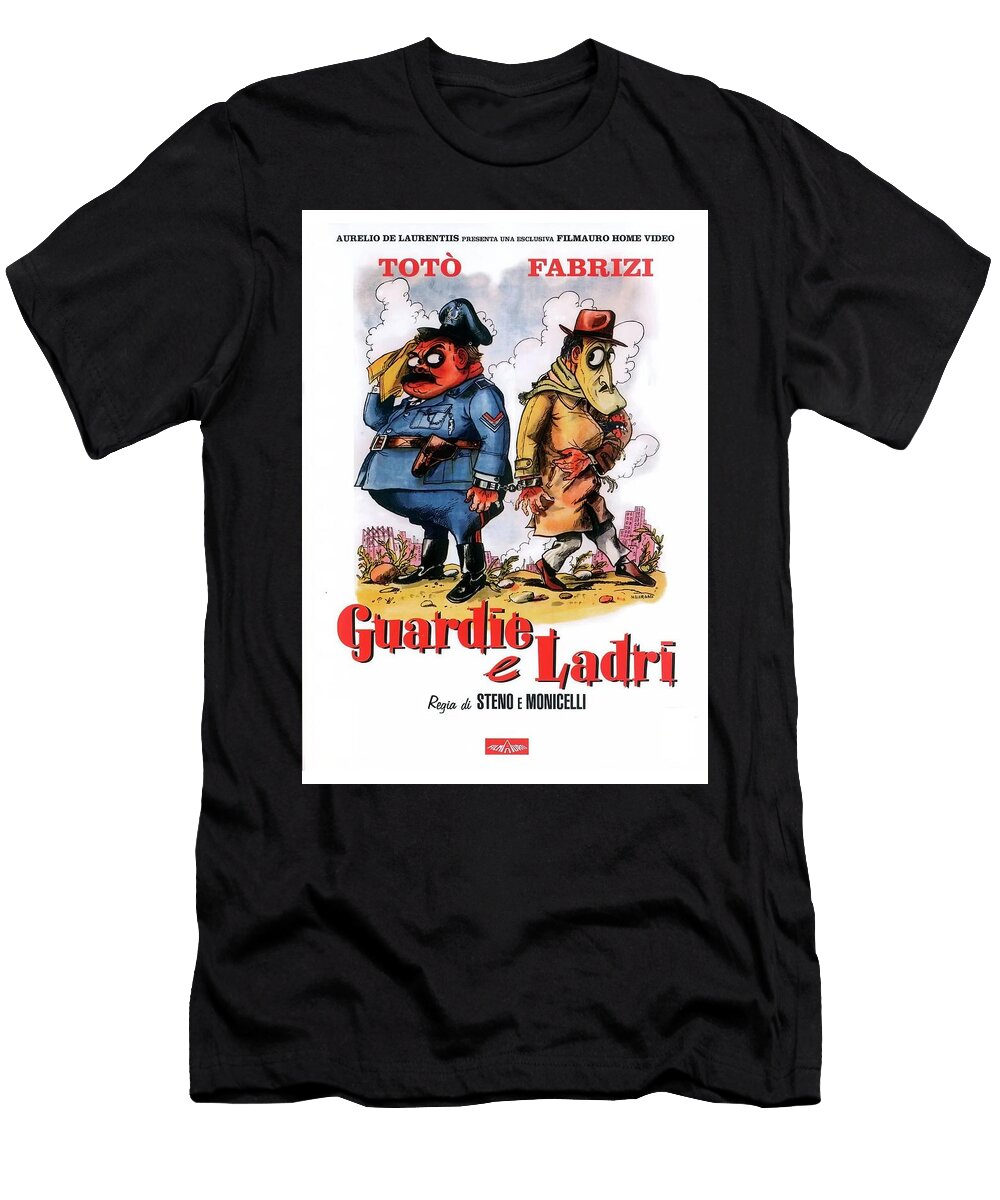 Cops and Robbers 1951 World Art Collective T-Shirt