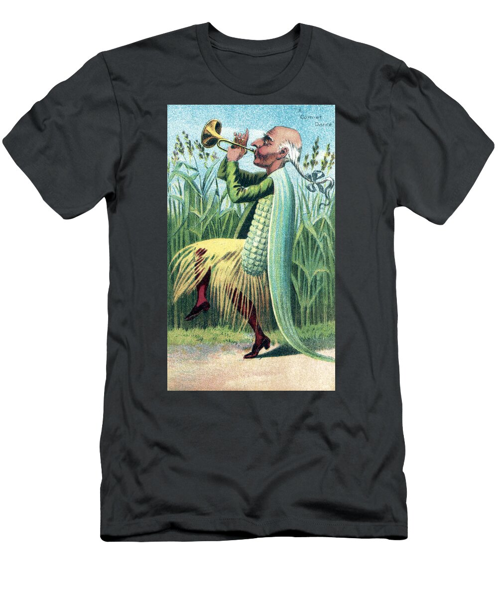 Corn Bufford Vegetable Card 1887 Science Source T-Shirt