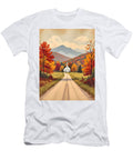 Country Church in Autumn Landscape Greg Joens T-Shirt