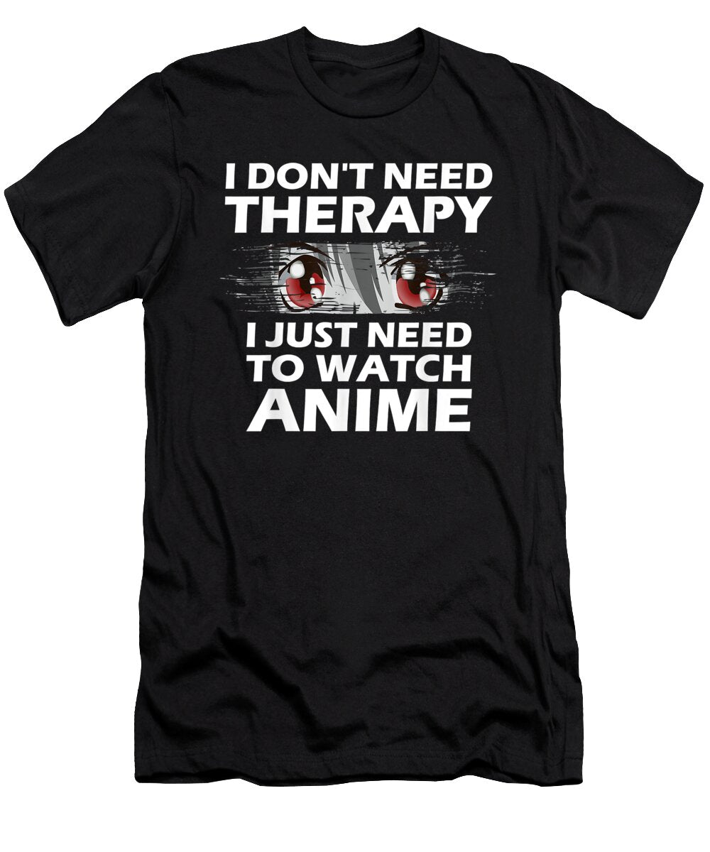 Courageous Good Anime Gift for Women Teen Girls Boys Anime Merchandise Lover Gift Ezone Prints T-Shirt