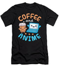 Courageous Lucky Coffee and Anime Kawaii Gift for Birthday Ezone Prints T-Shirt