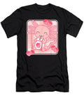 Courageous Lucky Pink Kawaii Aesthetic Axolotl Japanese Strawberry Milk Anime Cute Fans Ezone Prints T-Shirt