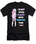 Courageous Nice Anime Girl Gift Japan Culture Manga Comics Kawaii Teens Cute Fans Ezone Prints T-Shirt