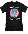 Courageous Nice Im Not Short Im Just Chibi Kawaii Anime Chibi Girl Awesome for Music Fans Ezone Prints T-Shirt