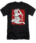 Courageous Strong Senpai I Love Anime Sexy Japanese Episode Noodles Top Anime Retro Wave Ezone Prints T-Shirt