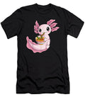 Courageous Yummy Kawaii Axolotl Eat Ramen Japanese Anime Noodles Kids Mencool Gift Ezone Prints T-Shirt