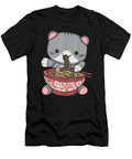 Courageous Yummy Ramen Cat Japanese Kawaii Anime Lover Idol Gifts Fot You Ezone Prints T-Shirt
