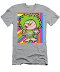 Crazy Green Haired Kid Csa Images T-Shirt