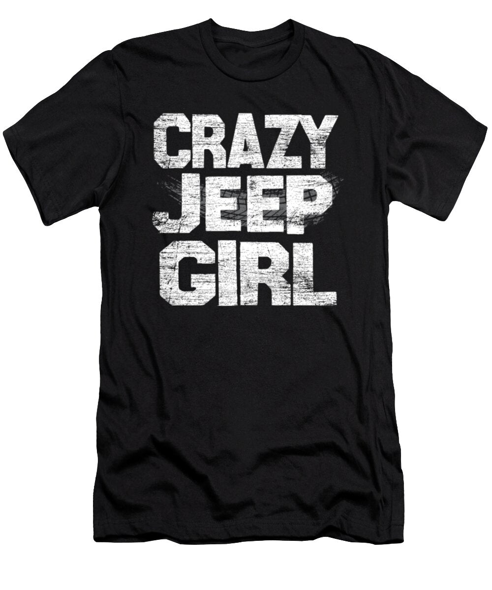 Crazy Jeep Girl Vintage Tinh Tran Le Thanh T-Shirt