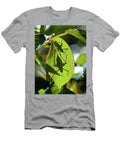 Crickets on Rose Leaf Simon Dack T-Shirt