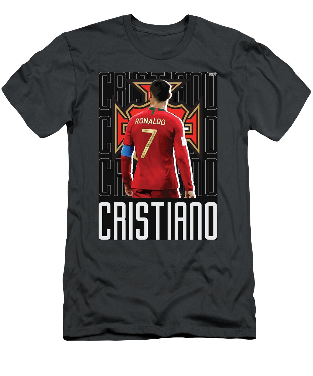 Cristiano Ronaldo Fanart Merchandise Raoul Ratzenberger T-Shirt