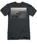 Crosby Marina Lake in the Fog Paul Madden T-Shirt