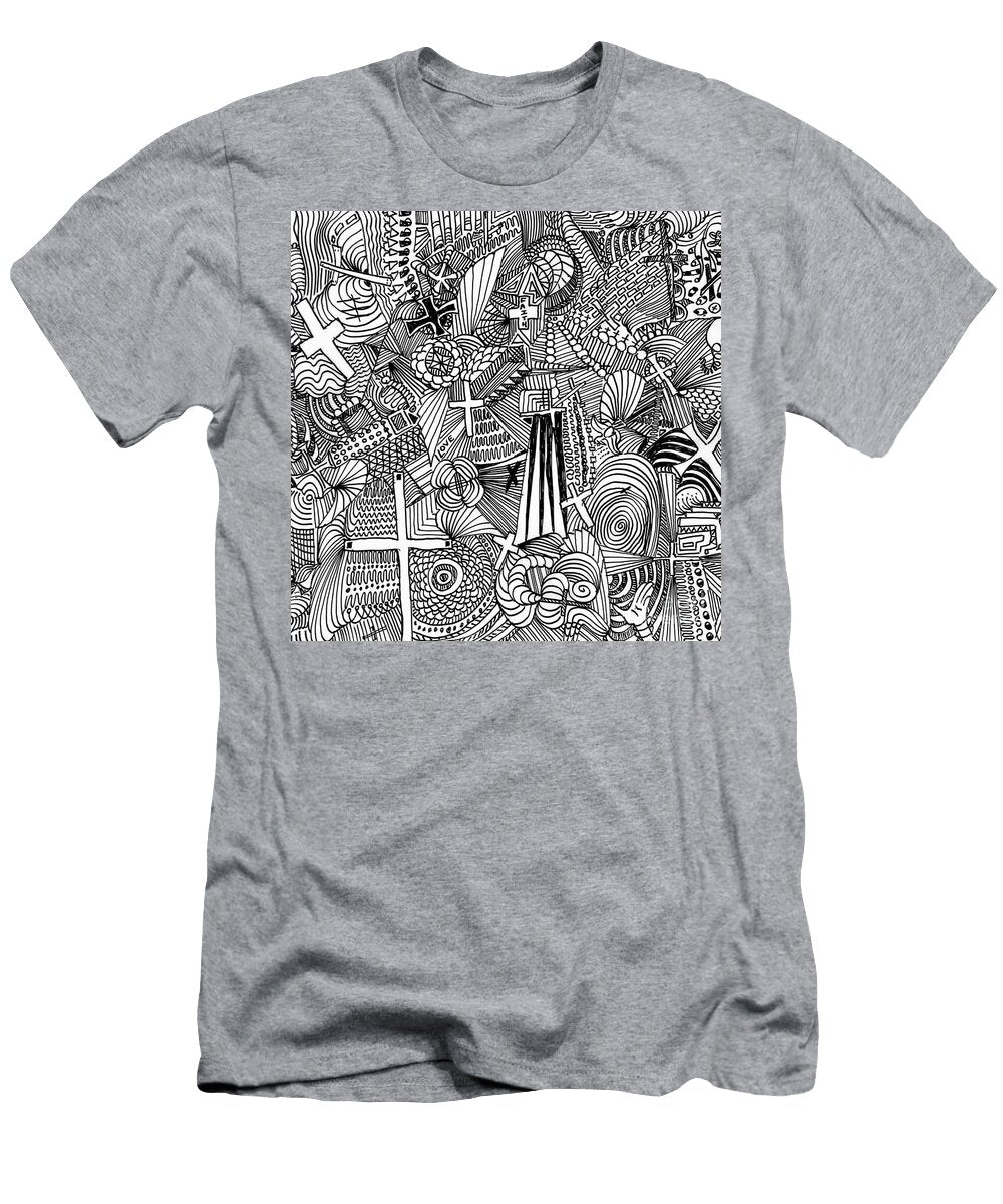 Cross Doodle Patty Donoghue T-Shirt