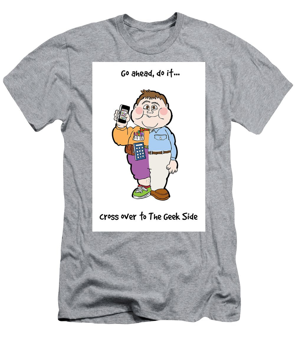 Cross Over to the Geek Side Mark Armstrong T-Shirt