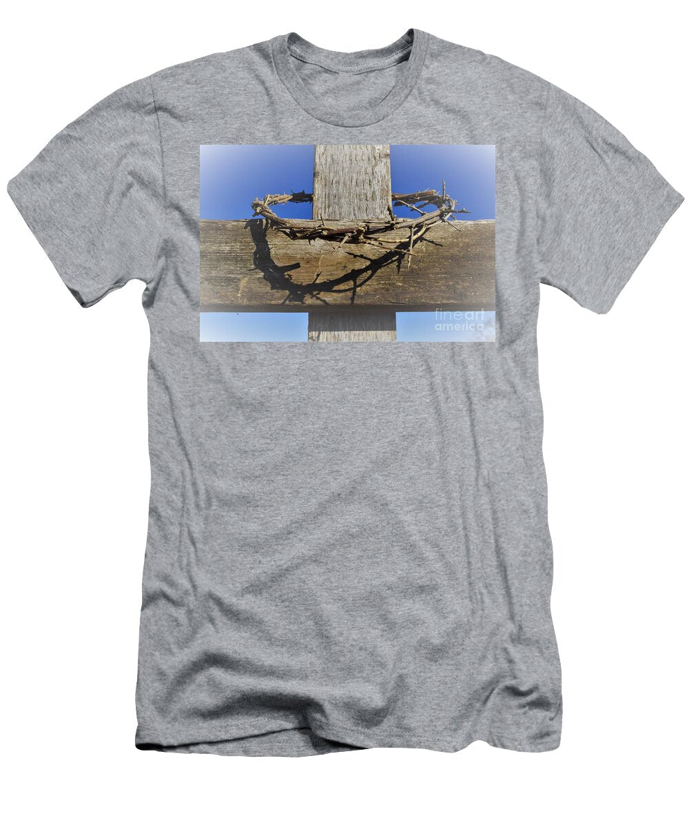 Crown of Thorns on Cross Close Up 3c Philip Lehman T-Shirt