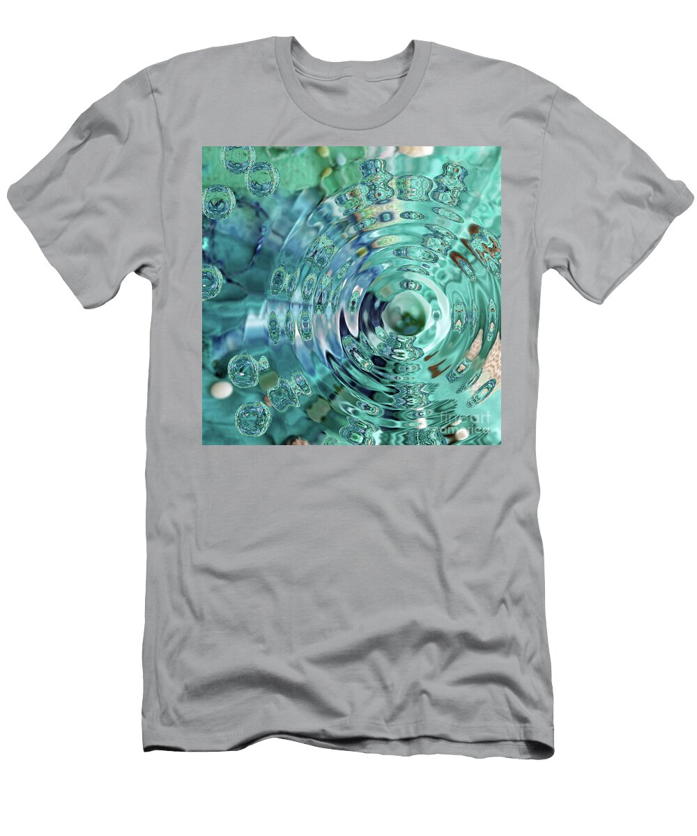 Crystal Bubbles Janet Merryman T-Shirt