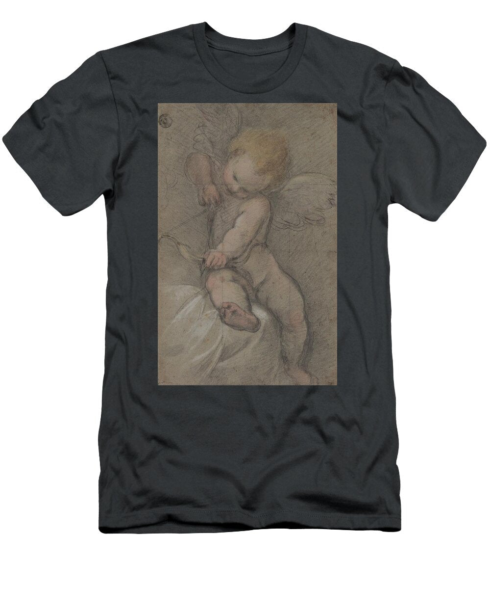 Cupid Drawing His Bow Federico Barocci T-Shirt