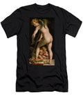 Cupid Shaving His Bow By Parmigianino Parmigianino T-Shirt