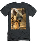 Curious Striped Hyena Brittney Powers T-Shirt