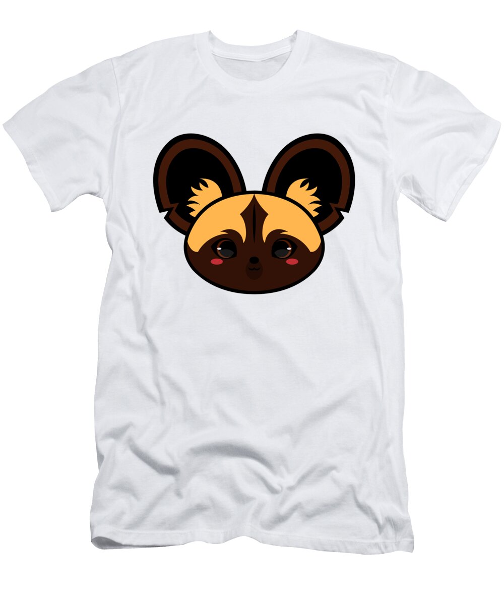 Cute African Wild Wolf Alien3287 T-Shirt