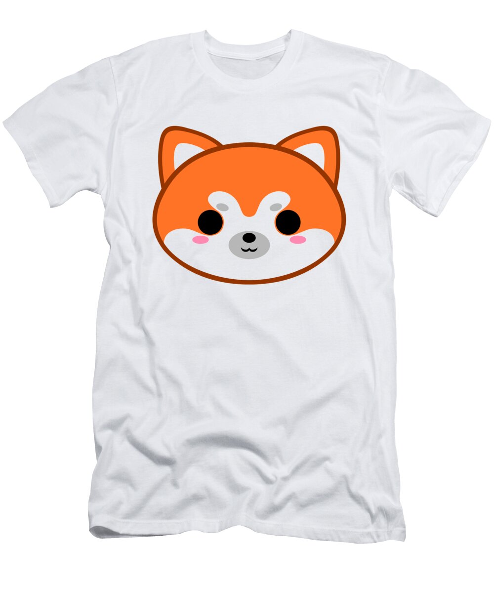 Cute Akita Inu Alien3287 T-Shirt