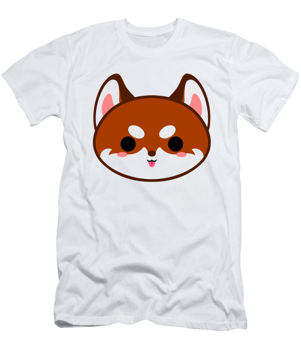 Cute Alaska Malamute Alien3287 T-Shirt