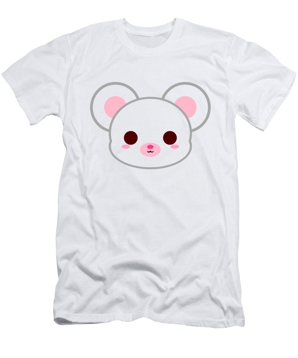 Cute Albino Mouse Alien3287 T-Shirt