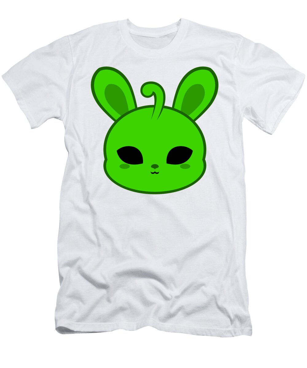 Cute Alien Bunny Alien3287 T-Shirt