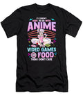 Cute Anime Gamer Girl Funny Kawaii Japanese Manga Joke Dnt Prints T-Shirt