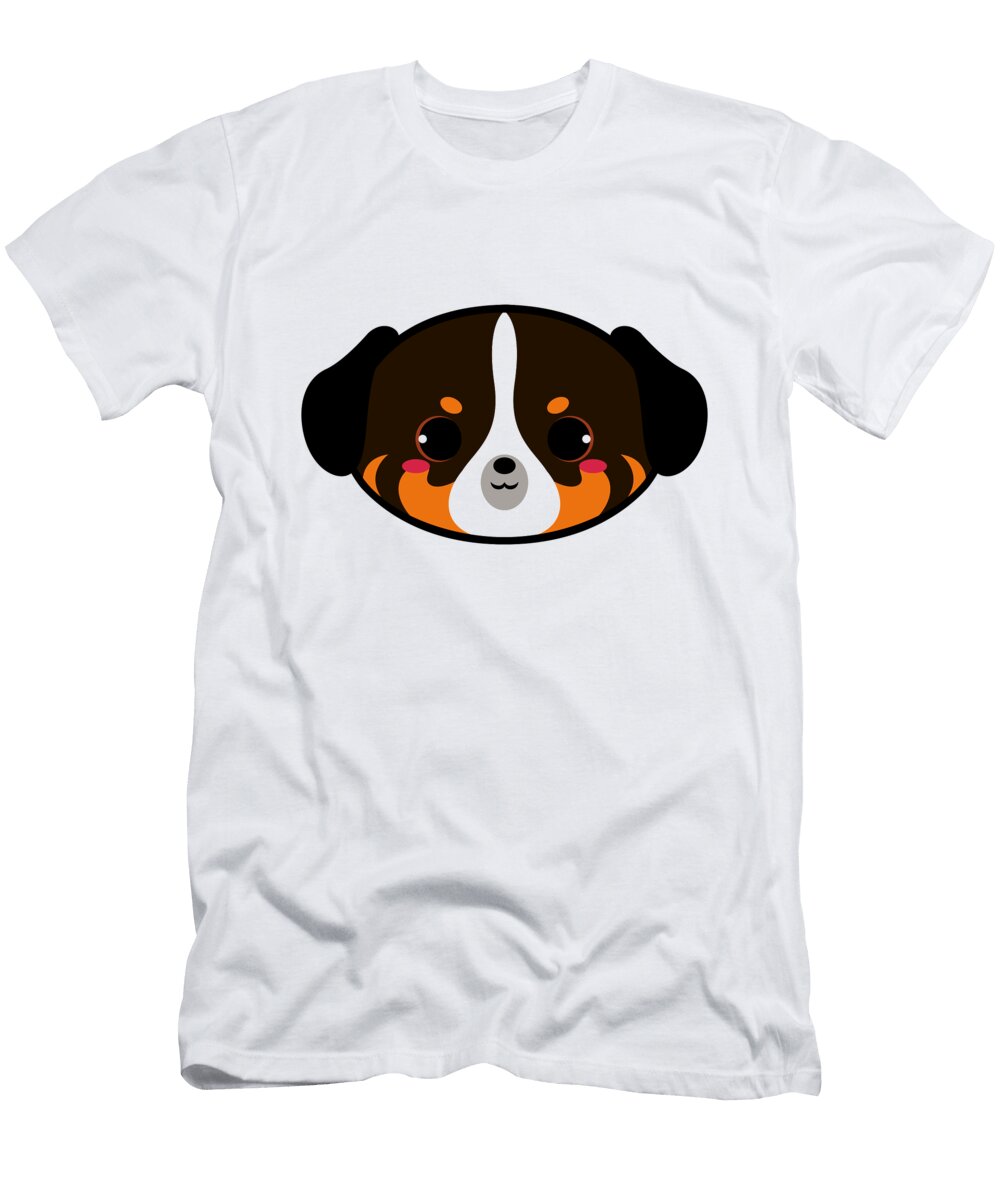 Cute Appenzeller Sennenhund Dog Alien3287 T-Shirt