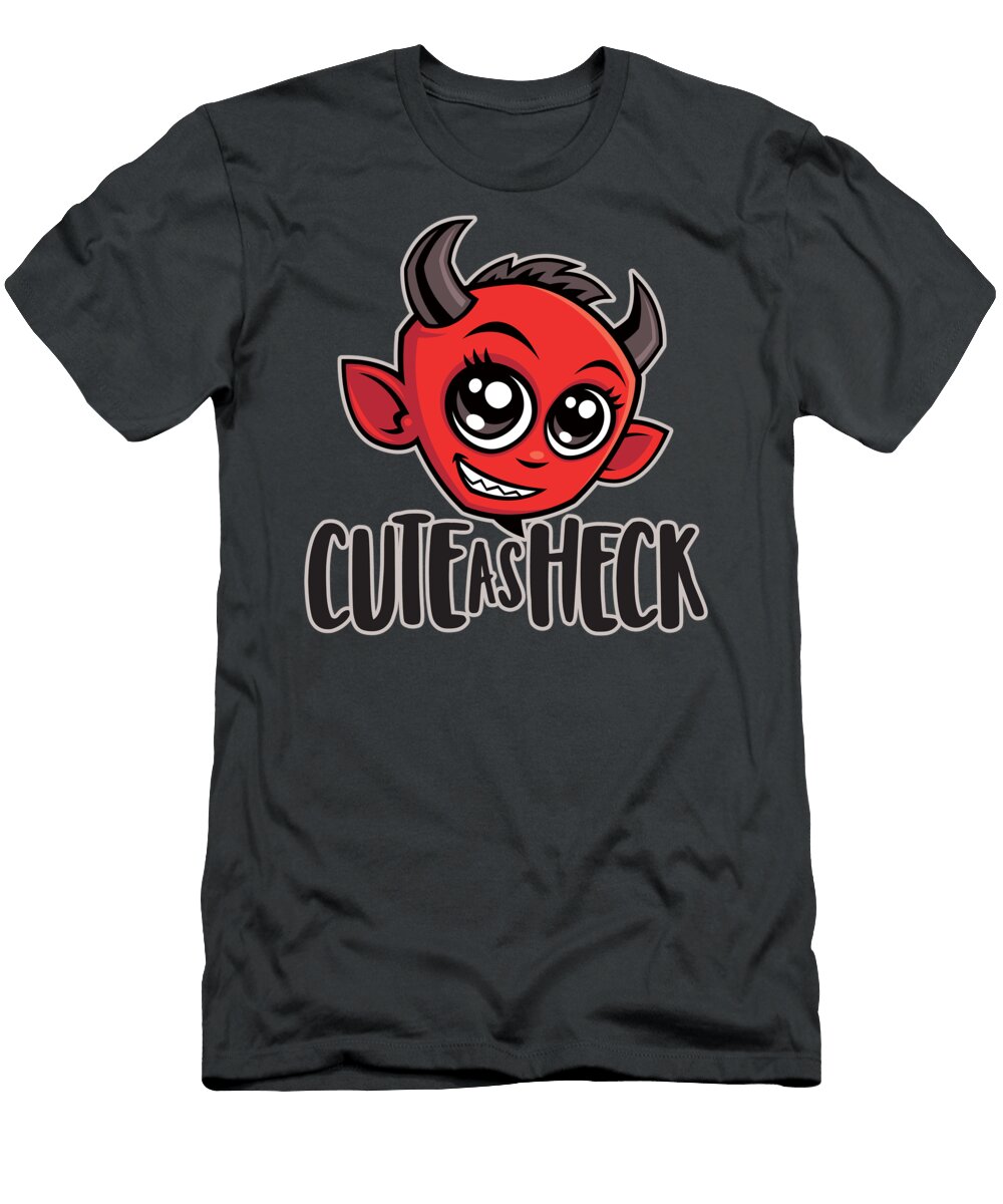 Cute As Heck Devil John Schwegel T-Shirt