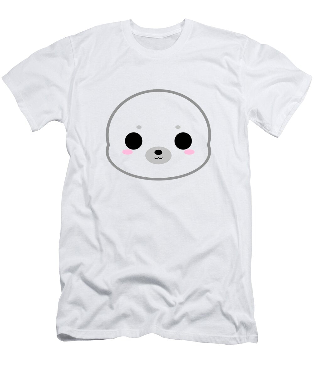 Cute Baby Arctic Seal Alien3287 T-Shirt