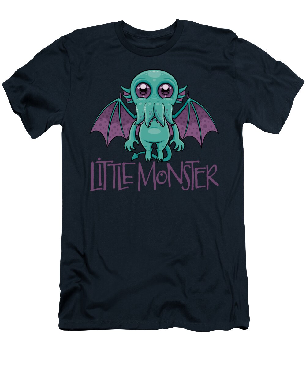 Cute Baby Cthulhu Little Monster John Schwegel T-Shirt