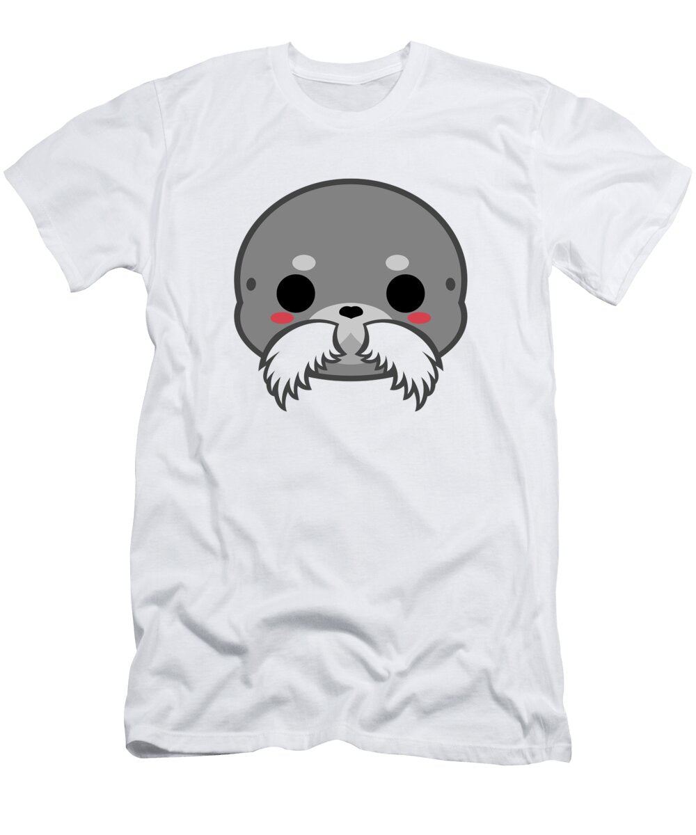 Cute Bearded Seal Alien3287 T-Shirt