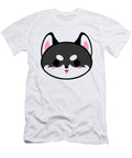 Cute Black Alaskan Malamute Alien3287 T-Shirt