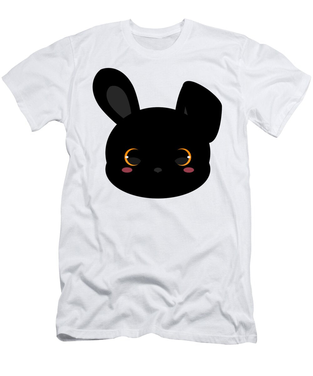 Cute Black Bunny Alien3287 T-Shirt