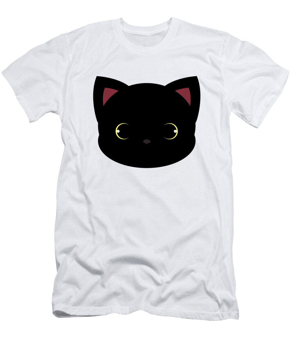 Cute Black Cat Alien3287 T-Shirt