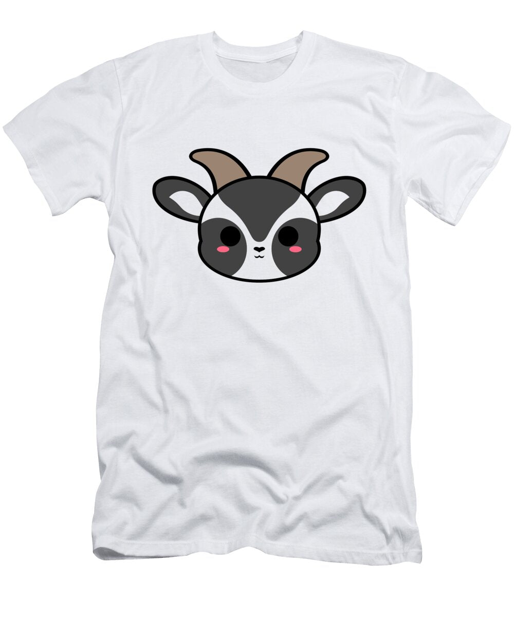 Cute Black Goat Alien3287 T-Shirt