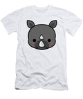 Cute Black Rhino Alien3287 T-Shirt